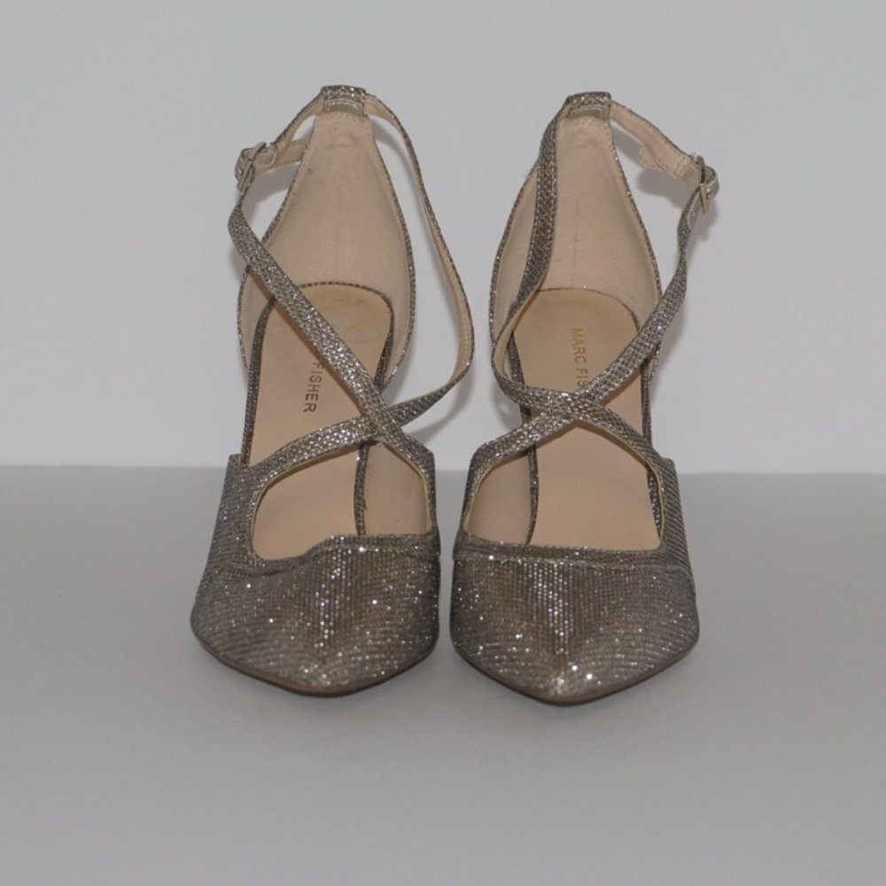 Shiny Marc Fisher Heels